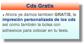 Cds gratis con sus tesis doctorales